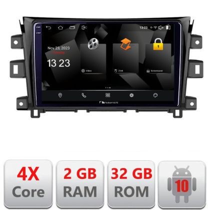 Navigatie NIssan Navara 2017- 5230-NAVARA17 Android Ecran 720P Quad Core 2+32 carplay android auto CarStore Technology