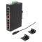 Switch Ethernet Neadministrabil 8 Porturi 12-48VDC LNX-800A-T