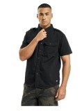 Camasa cu maneca scurta pentru barbati Brandit Vintage, negru, XL - OUTLET