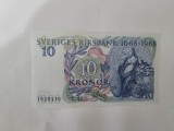 Suedia 10 Kronor 1968 Noua