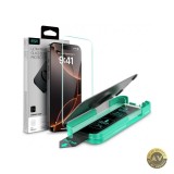 Folie de protectie Ecran ESR Armorite pentru Apple iPhone 16 Pro Max Sticla Securizata Full Glue Neagra