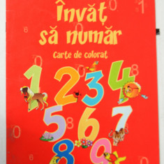 Invat sa numar - ed. gama - carte de colorat