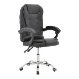 Cumpara ieftin Scaun de birou Kardi manager negru piele ecologica PU 66x64x117 cm