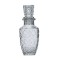 Sticla cu design 3D pentru lichior/whisky, Kopenpal, Transparent, 250 ml