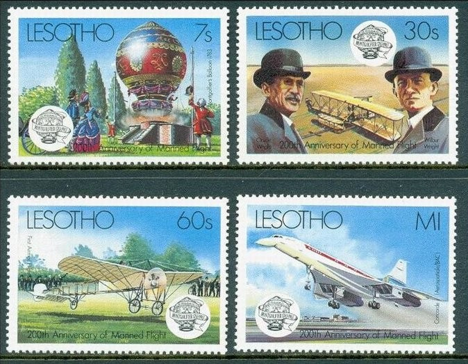 Lesotho 1983 Aviation bi-centenary, MNH S.279