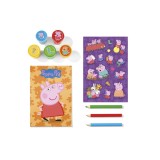 Set creativ cu stampile - Peppa Pig