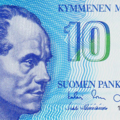 Bancnota Finlanda 10 Markkaa 1986 - P113 UNC