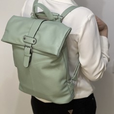 Rucsac Dama din Piele Ecologica Moale cu Berete Ajustabile, Impermeabil, 37x30x11 cm