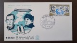 ZEPPELIN 1976 Monaco Mi=1242 FDC
