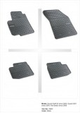Covorase Auto Cauciuc Frogum Suzuki Swift SX4 Fiat Sedici - Dedicate, Negre, Fabricatie 2004+
