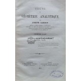 Cours de geometrie analytique - 1912 - Joseph Carnoy (W87)