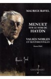 Menuet sur le nom de Haydn. Valses nobles et sentimentales. Pentru pian - Maurice Ravel