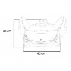 Masinuta electrica cu telecomanda Lamborghini Sian verde
