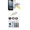 Folie protectie sticla securizata Mobilevie pentru iPhone 4S + instrumente schimbat display - RESIGILAT