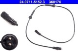 Senzor turatie roata Renault Grand Sc&eacute;nic II, Megane II, Sc&eacute;nic II Motor 1.4, 1.4, 1.4 16V, 1.4 16V, 1.5 dCi, 1.5 dCi, lungime 810 mm, OE 8200043136