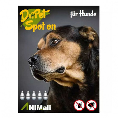 Dr. Pet spot-on pipete pentru c&amp;acirc;ini 5 x 1 ml foto