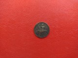 FRANTA - Moneda 5 CENTIMES 1908 ( bronz )
