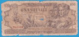 (2) BANCNOTA ROMANIA - 100 LEI 1947 (27 AUGUST 1947)