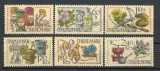 Cehoslovacia 1971 Mi 2023/28 MNH, nestampilat - Plante medicinale, flori, Flora