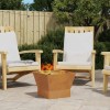 Vatră Foc Pătrată vidaXL Oțel Corten 40x40x30cm Maro, Exterior Rustic, Portabilă, Rezistentă Rugină
