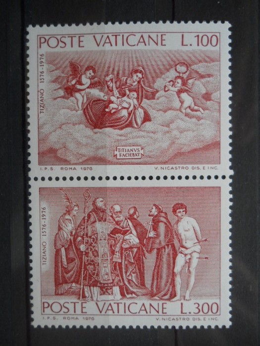 CV2 1976 SERIE VATICAN