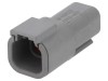 Conector cablu-cablu ATM 4 pini gri IP67