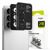 Folie de protectie Camera Spate Ringke pentru Samsung Galaxy S26 Plus S947 / S26, Sticla Securizata, Set 2 bucati, Neagra