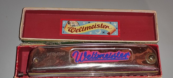 MUZICUTA HARMONICA WELTMEISTER VERMONA CU SCHIMBATOR 16 GAURI