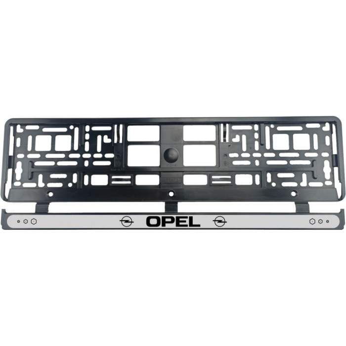 Set 2 bucati, suport numar inmatriculare Opel