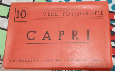 ITALIA / CAPRI PLIANT 10 CARTI POSTALE foto
