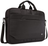 GEANTA CASE LOGIC, pt. notebook de max. 17.3 inch, 1 compartiment, buzunar frontal x 2, waterproof, poliester, negru, &quot;ADVA-117 BLACK&quot;/3204204
