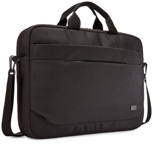 GEANTA CASE LOGIC, pt. notebook de max. 17.3 inch, 1 compartiment, buzunar frontal x 2, waterproof, poliester, negru, &quot;ADVA-117 BLACK&quot;/3204204