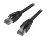 Cablu Logilink Patch Cord S/FTP Cat 8.1 LSZH Negru 1m