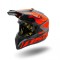 Casca motocross/enduro copii Asix 127, culoare negru/portocaliu, marime YL Cod Produs: MX_NEW ASIX127-921L