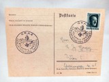 Carte Poștală Germania Reich-ul German 1938 Graz Austria Ziua de Naștere Adolf Hitler Ștampilă Specială Aniversară Timbru 6 Pfennig Circulată - A0021