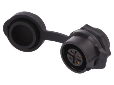 Conector Circular Soclu 16mm 4 Pin Aurit foto