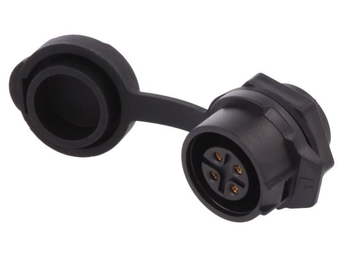 Conector Circular Soclu 16mm 4 Pin Aurit