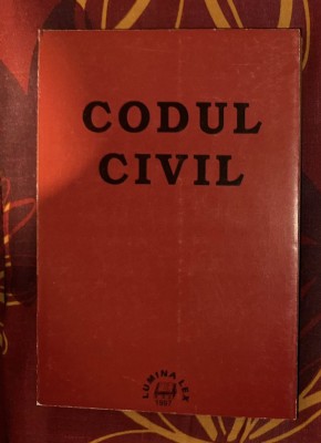 Codul Civil 1997 foto