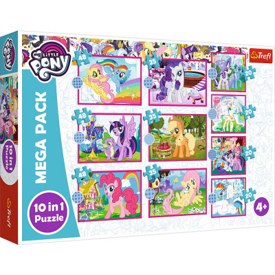 PUZZLE TREFL 10IN1 MY LITTLE PONY - PONEII UIMITORI SuperHeroes ToysZone foto