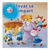 Carte educativă "&Icirc;nvăț să &Icirc;mpart", 19x19 cm, 16 file, ilustrată, CMCLASS