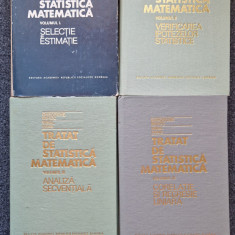 TRATAT DE STATISTICA MATEMATICA - Mihoc, Craiu (4 volume)