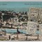 SALUTARI DIN CAMPINA , VEDERE GENERALA ( GACHITA SI BUCEA ) , CARTE POSTALA , CU 4 TIMBRE DE 20 si 30 DE BANI , 1924