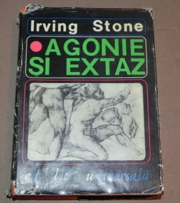 AGONIE SI EXTAZ de IRVING STONE , 1966 foto