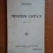 MENTIUNI CRITICE- PERPESSICIUS, SERIA I , BUC.1928