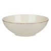 Bol Ceramic Nordic Style, Bej, Diametru 23 cm, &Icirc;nălțime 8 cm, Capacitate 1.7L, Oem