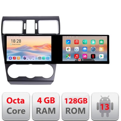 Navigatie Subaru Forester XV Lenovo Incell 1K 10.5 inch 8 core 4+64 carplay android auto radio internet kit-062-2019+EDT-E211-RK CarStore Technology foto