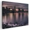 Tablou podul Brooklyn cladiri moderne noaptea New York Tablou canvas pe panza CU RAMA 40x60 cm