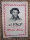 A.S. PUSKIN ( 1799 - 1837 ) - OMUL SI OPERA , 1949