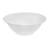 Bol pentru servire salata,Portelan,Alb,1650 ml