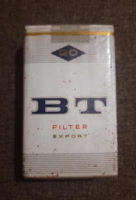 Pachet plin cu tigari BT anii &amp;#039;80 BULGARIA foto